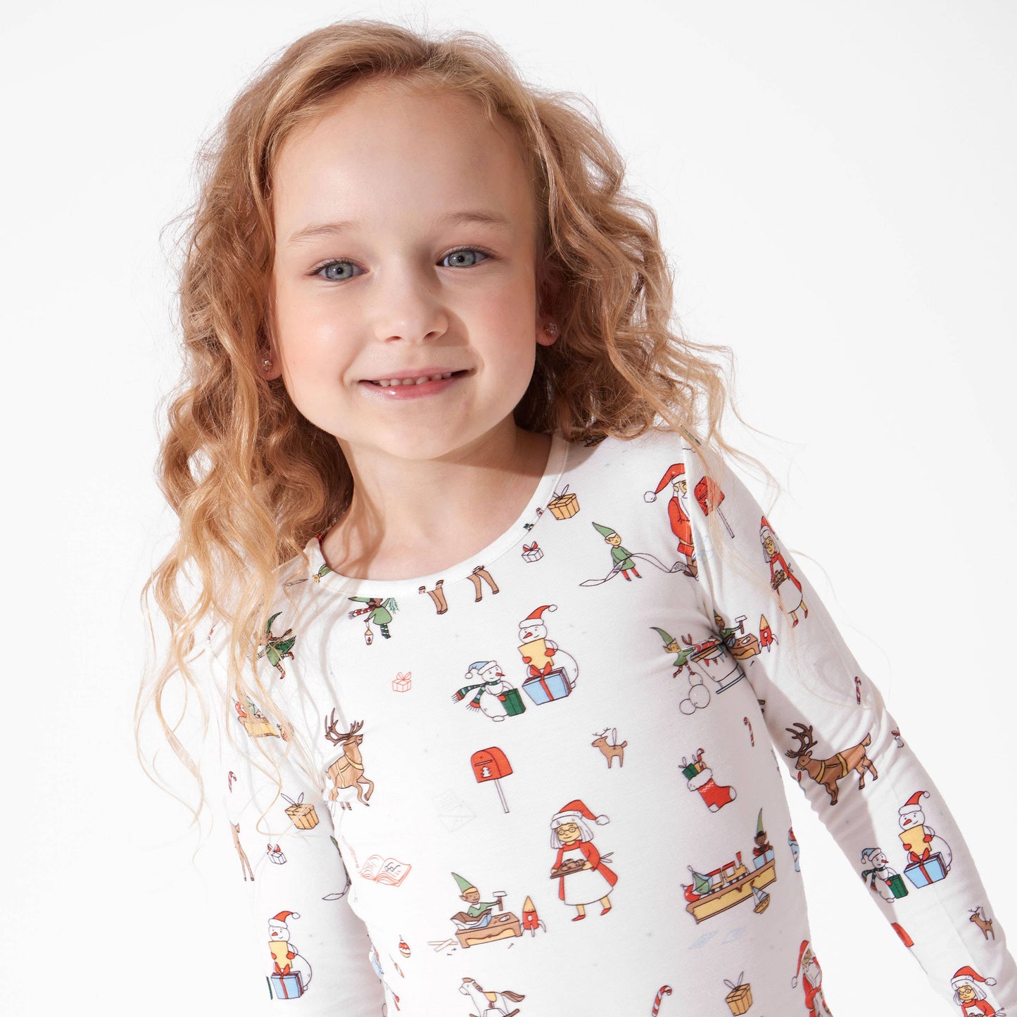 Kids Santa's Workshop Pajamas