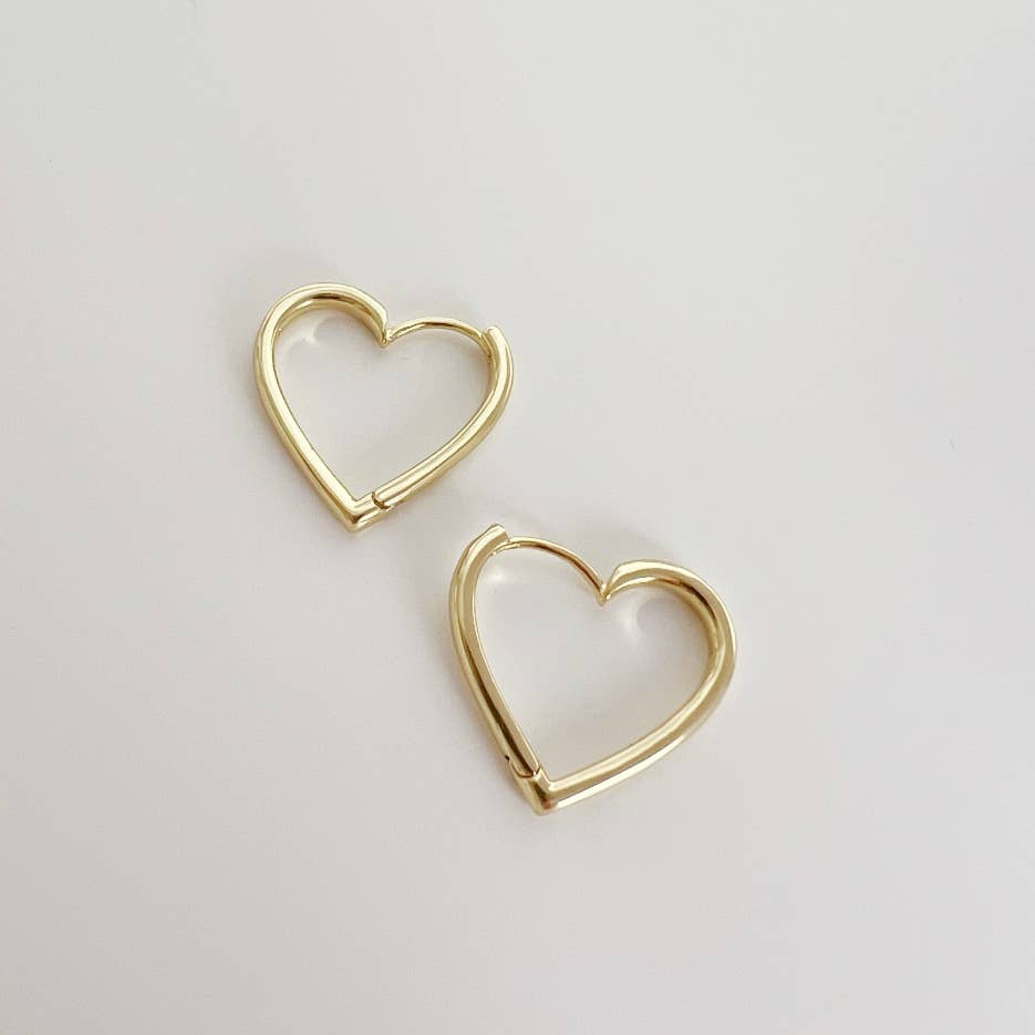 Love Heart Hoops