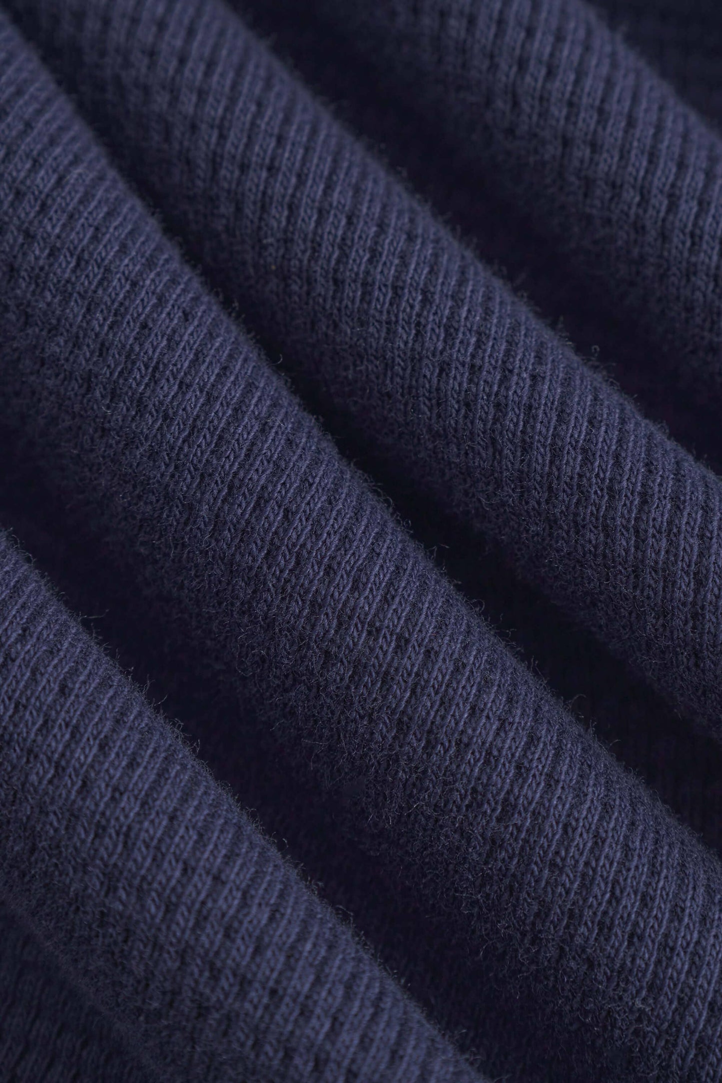 Mens Textured Sweatshirt - Navy