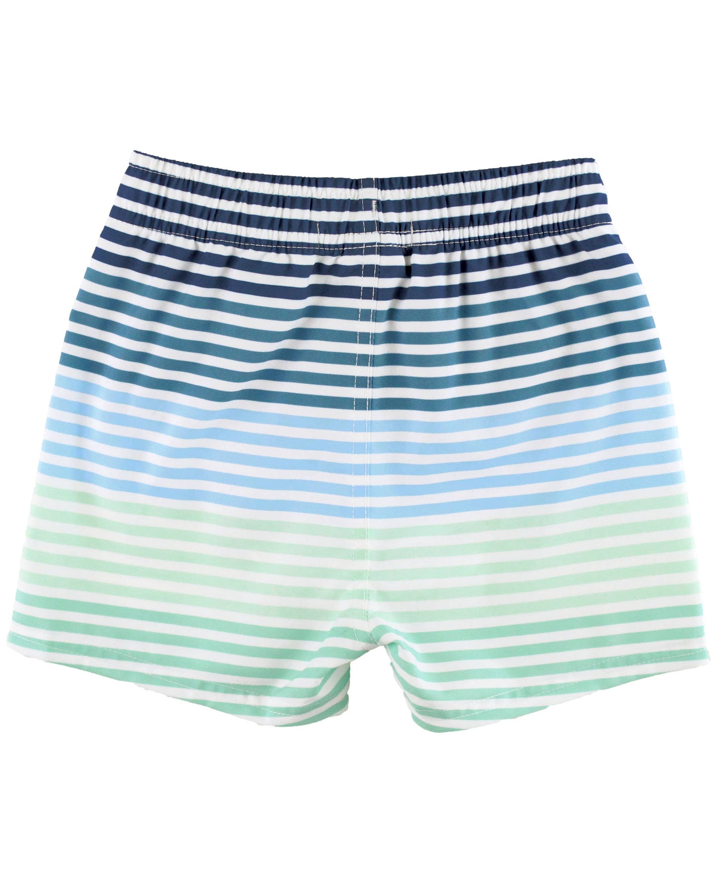 Kids Coastal Stripe Swim Trunks