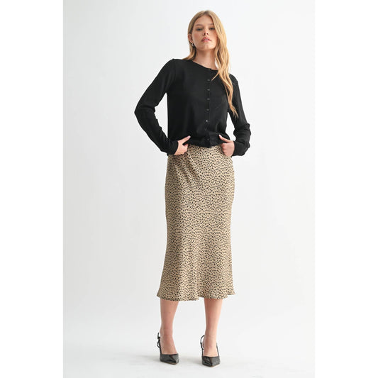 Black Buttondown Cardigan