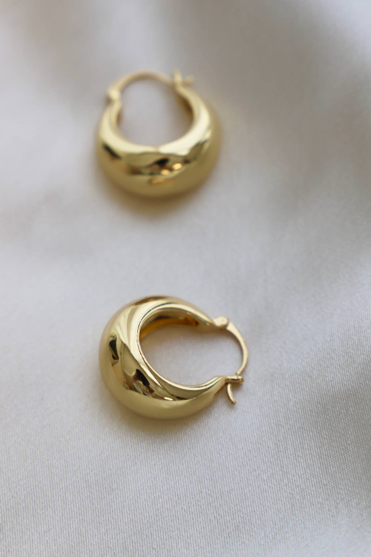 Chunky Hoop Earrings