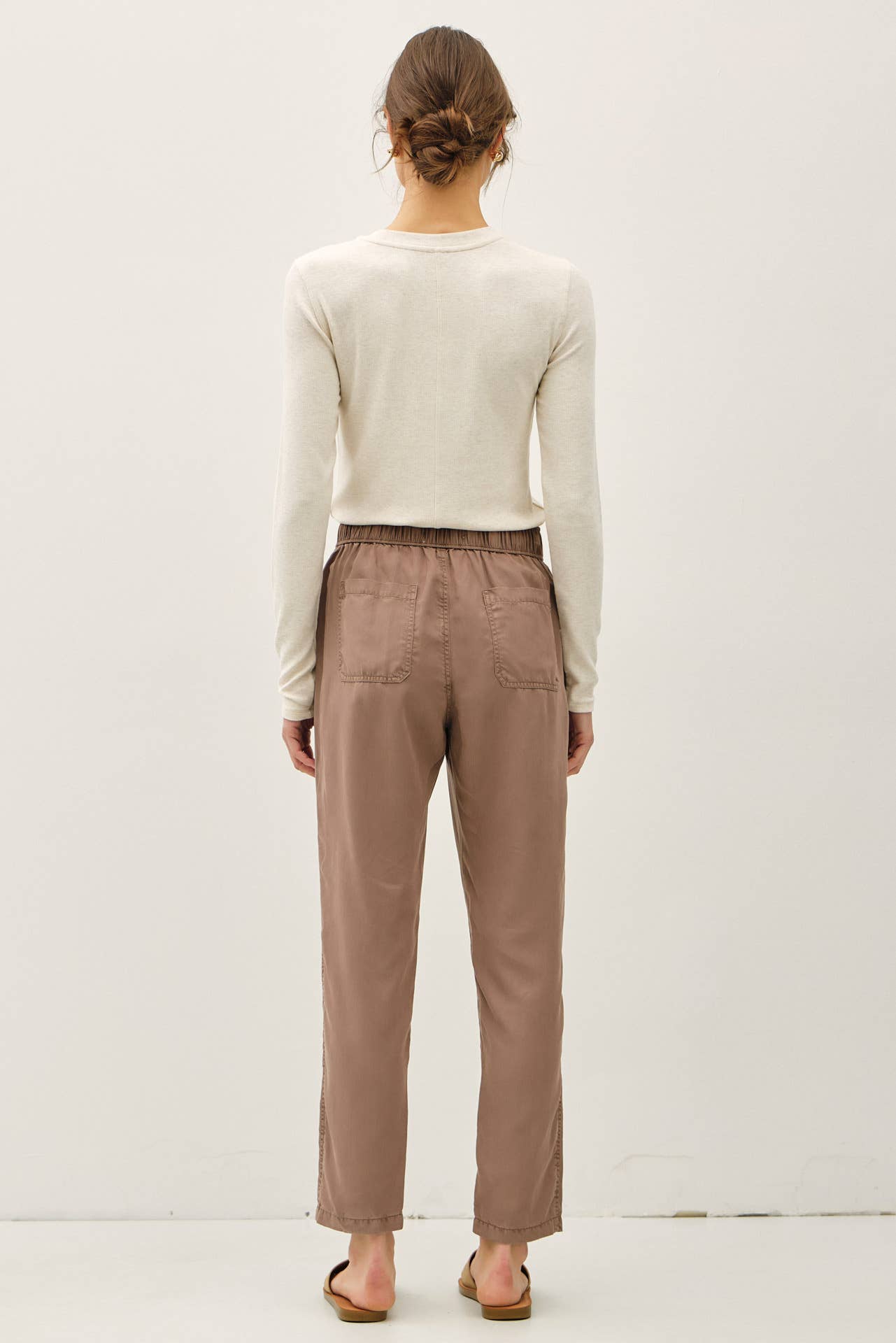 Tencel Tapered Pants