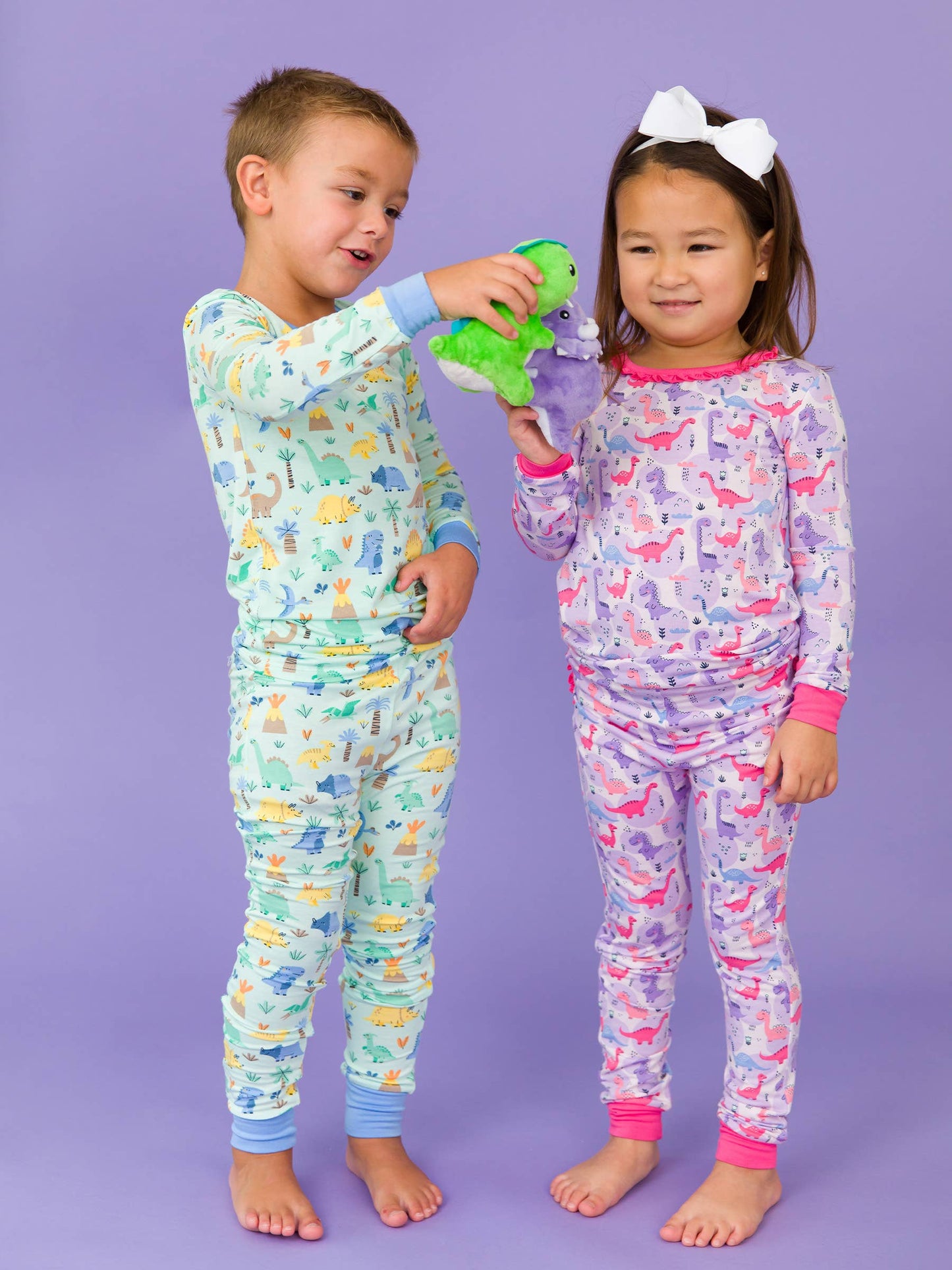 Kids Sweetie Dinosaurs Pajamas