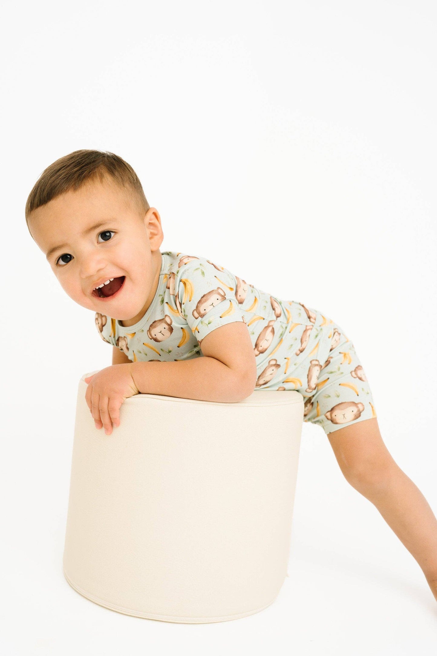 Kids Monkey Pajama Set