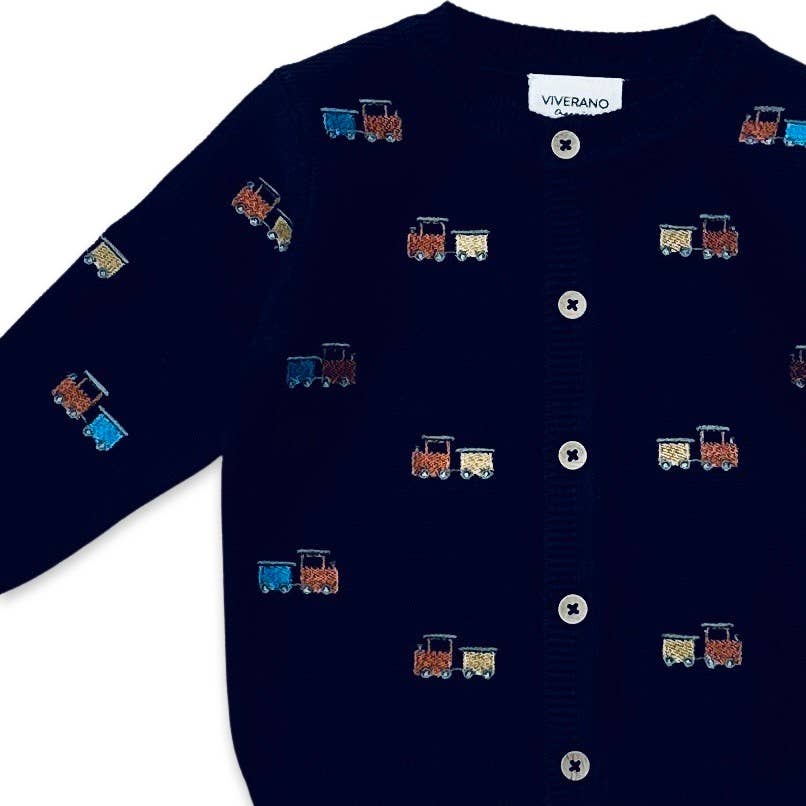 Kids Train Sweater