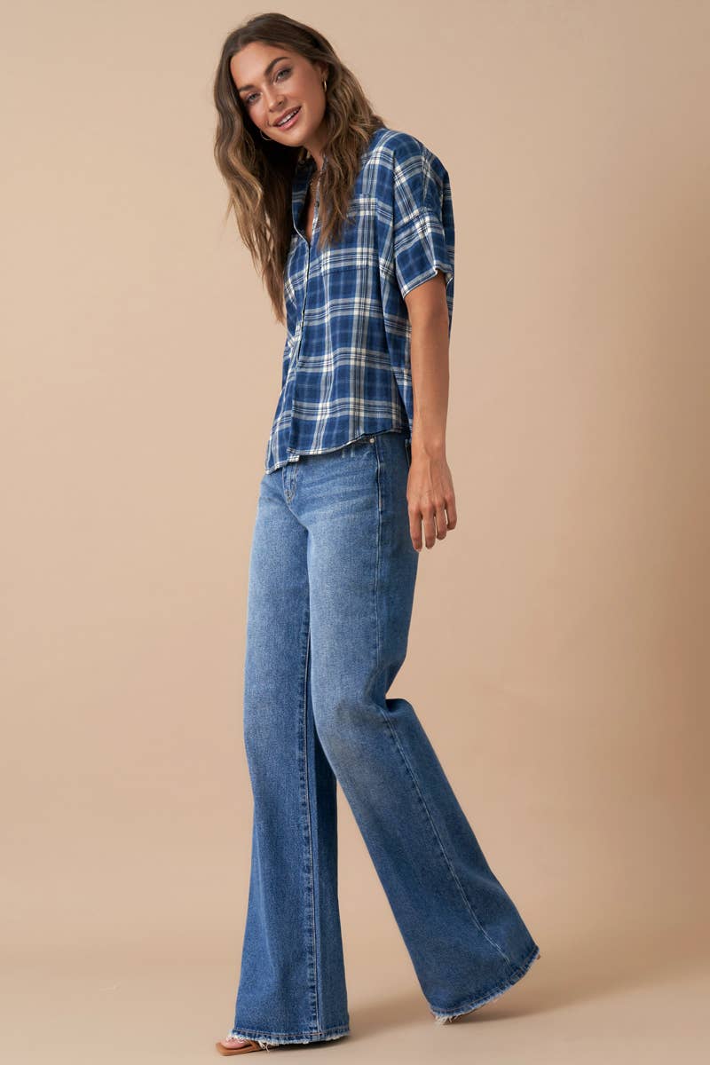 Relaxed Boot Cut Denim