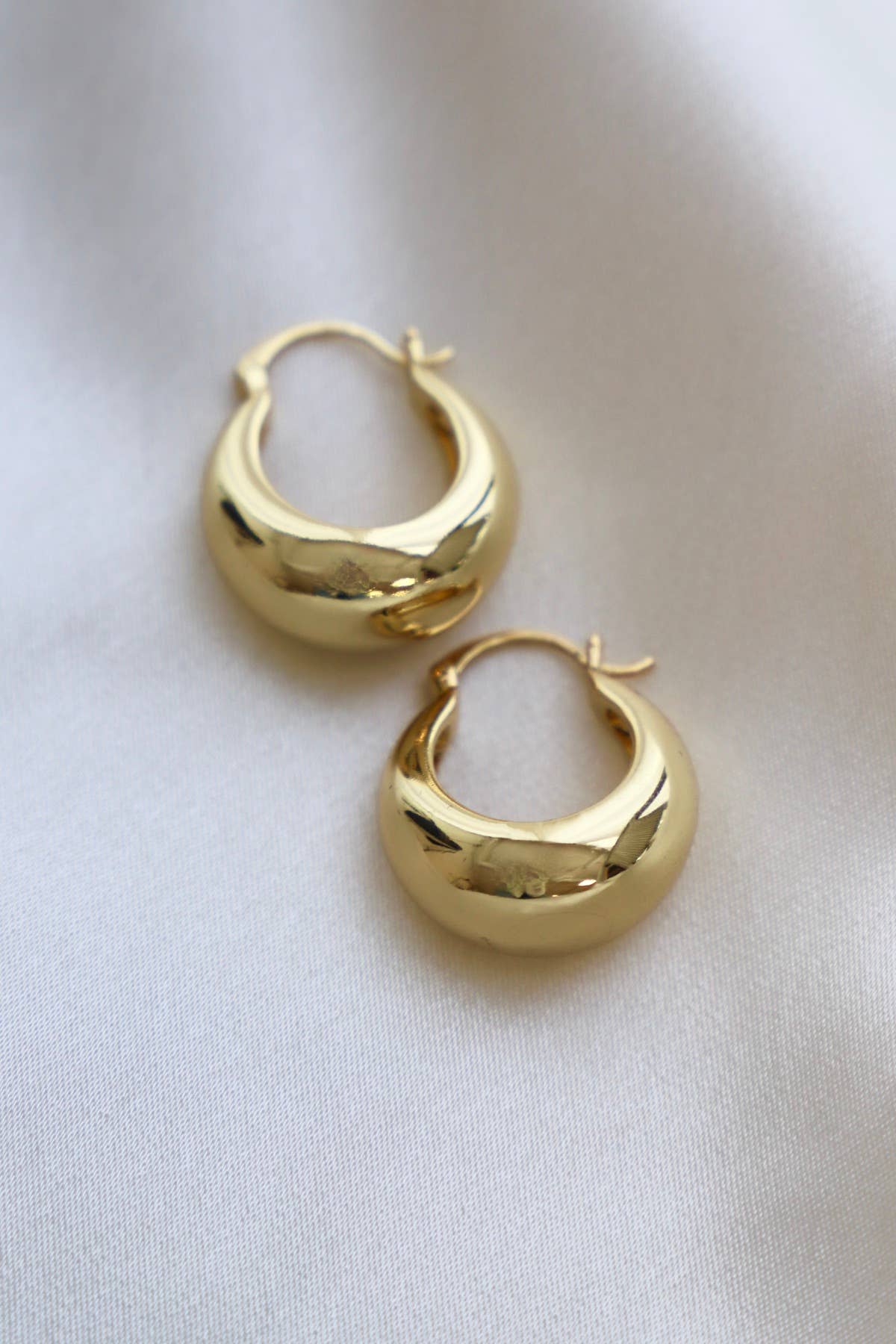 Chunky Hoop Earrings