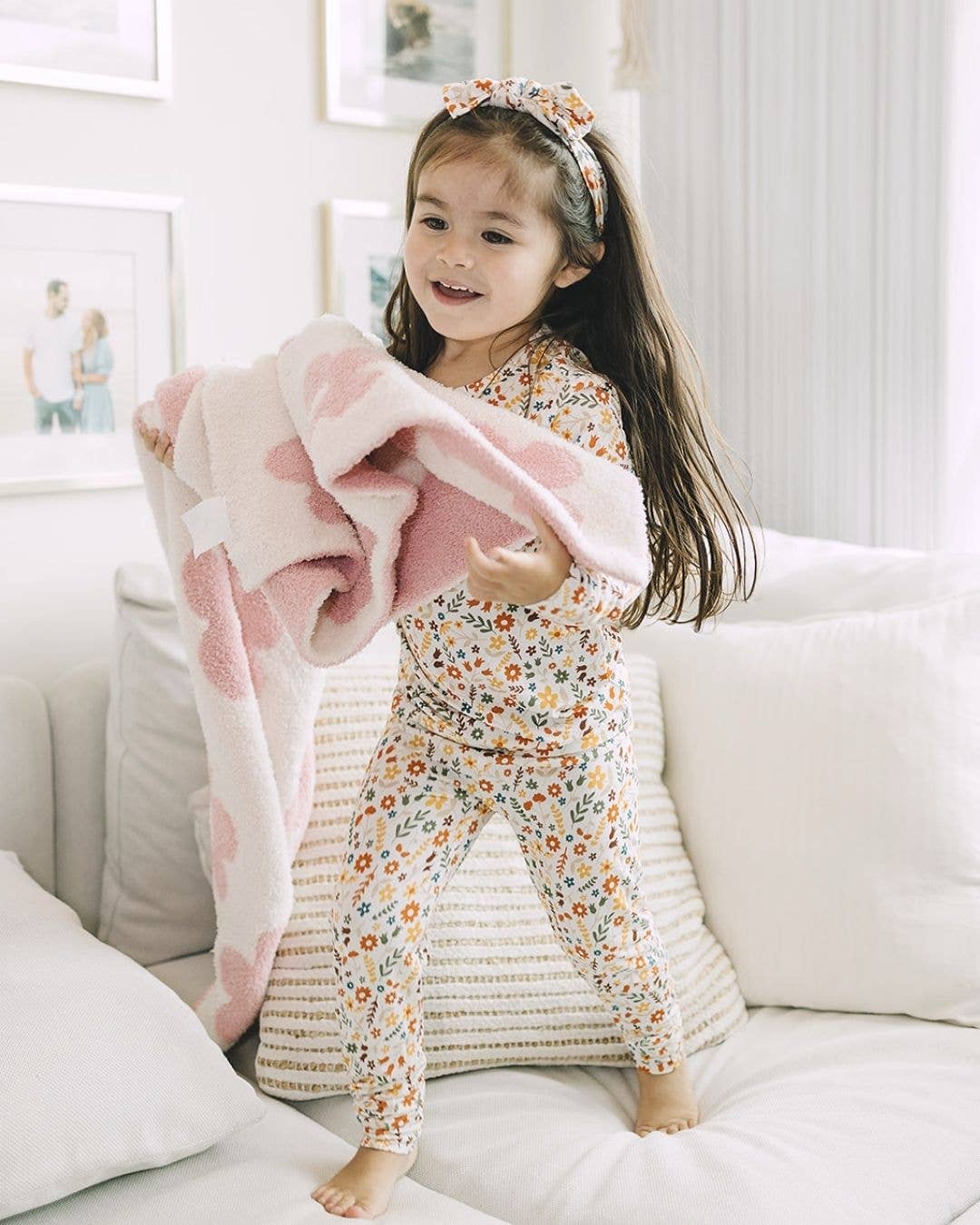 Kids Fall Flower Pajamas