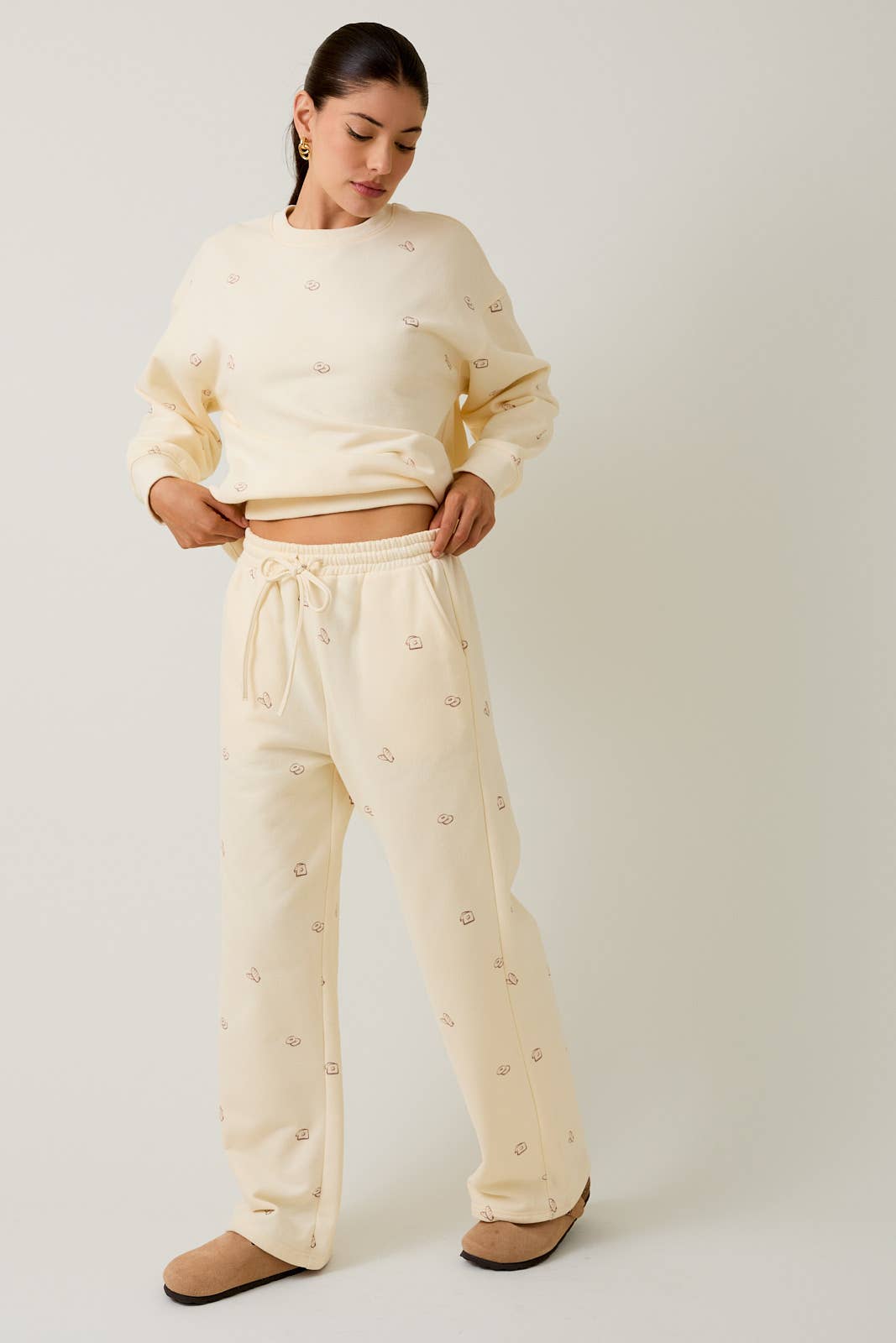 Bakery Print Lounge Set