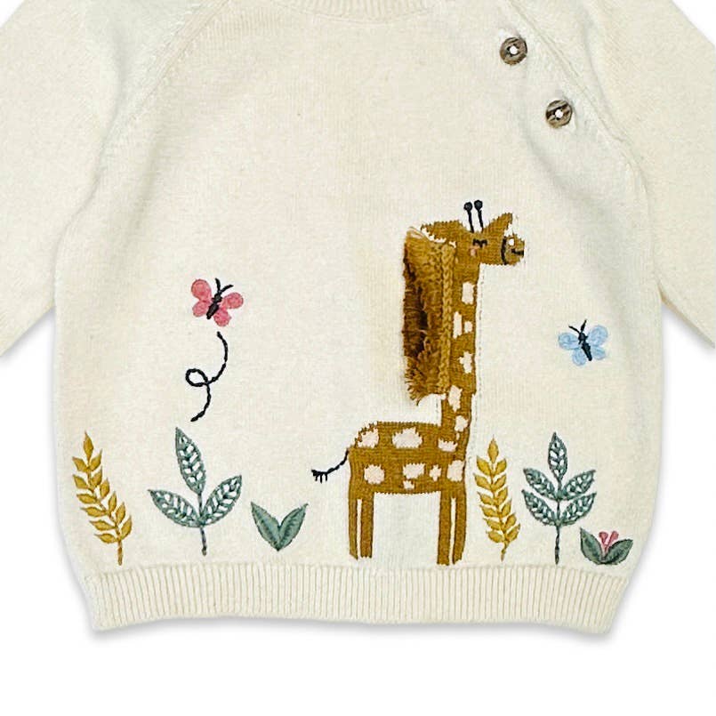 Kids Giraffe Pullover