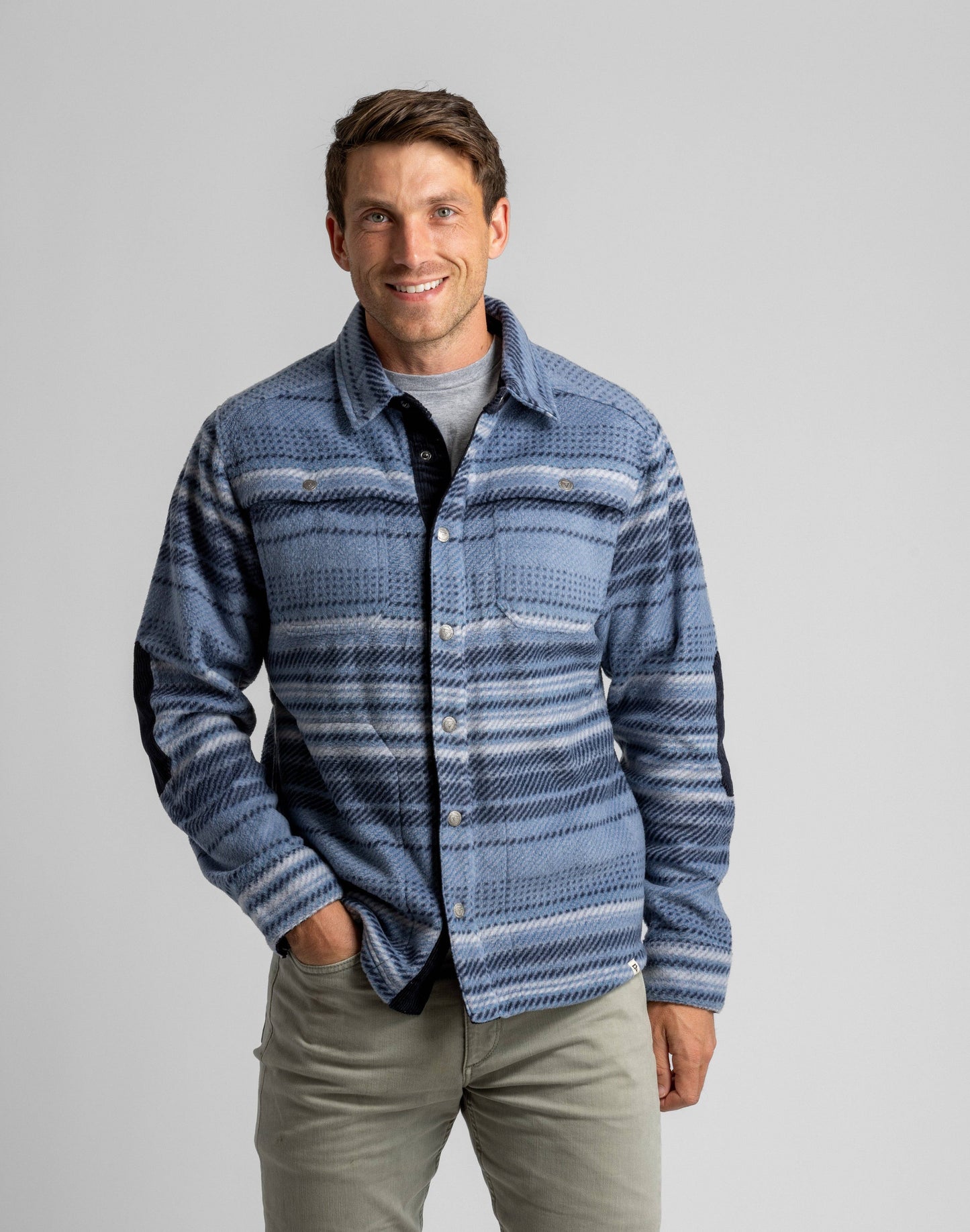 Men's Pebbled Fleece Shirt