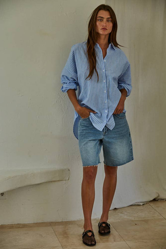 Denim Blue Buttondown