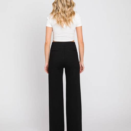 Black Ponte Trouser