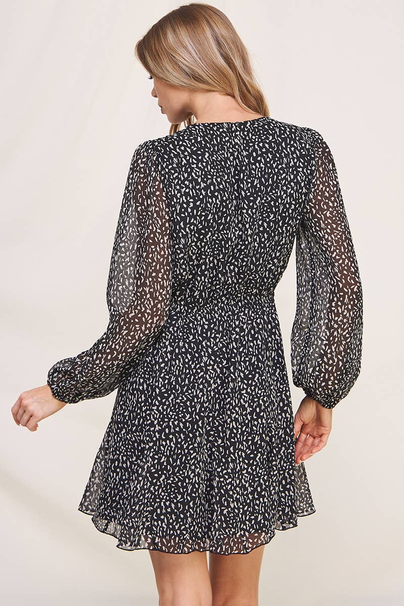 Black Polka Dot Dress