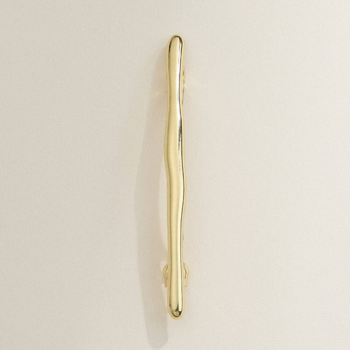 Gold Wave Hair Clip