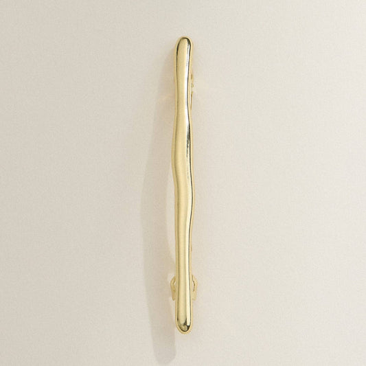 Gold Wave Hair Clip
