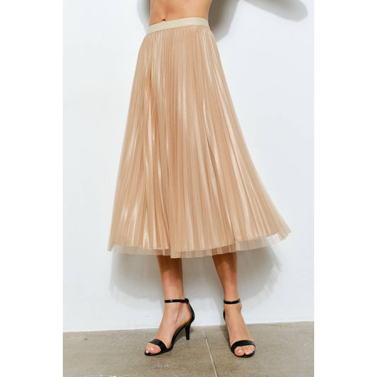 Shimmer Sheer Tulle Skirt