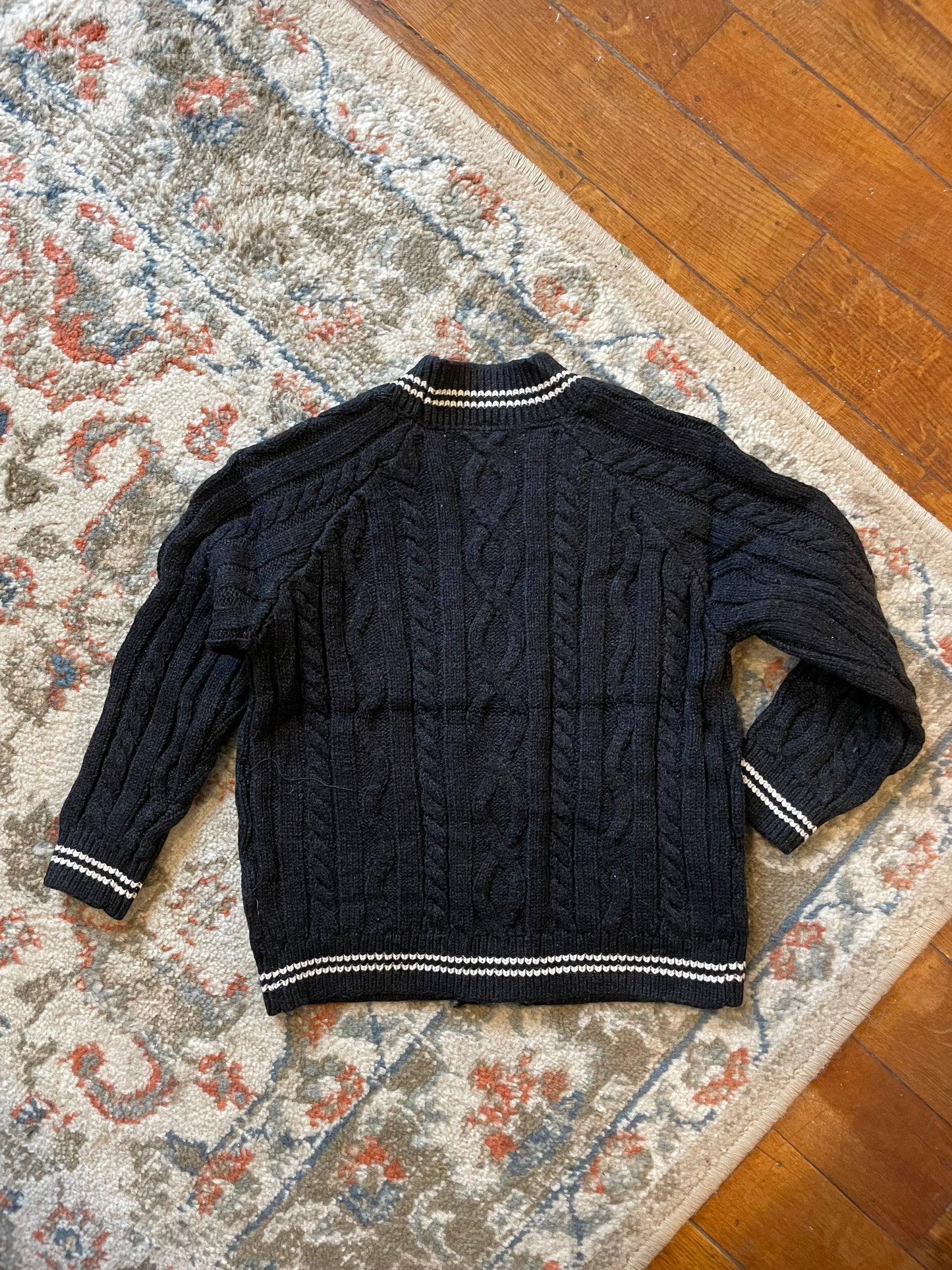 Kids Navy Cardigan