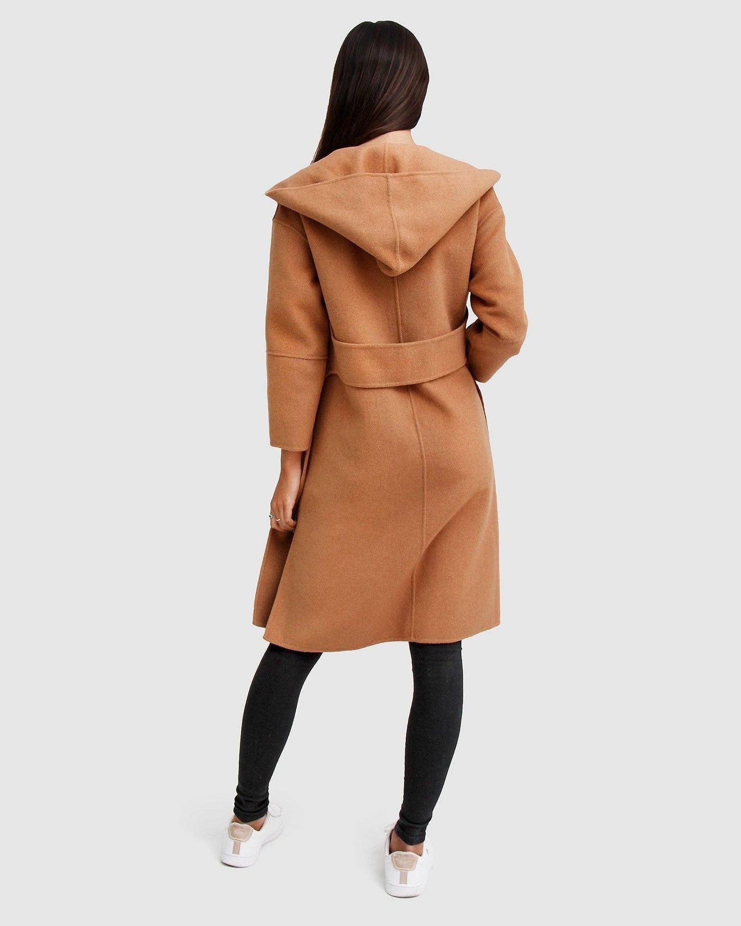 Australian Wool Coat - Camel