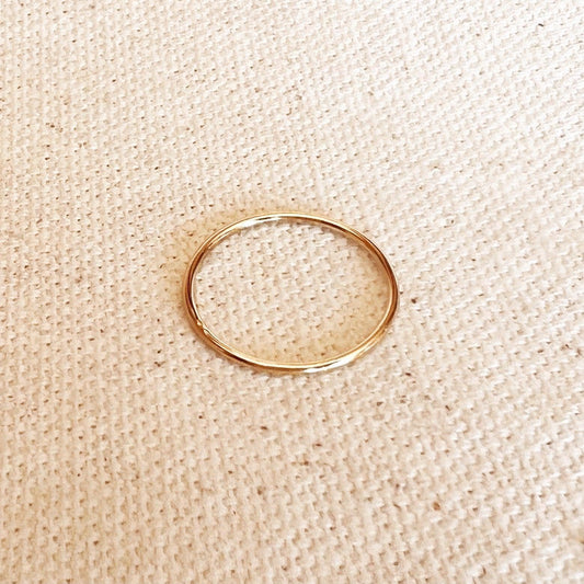 Gold Stackable Ring