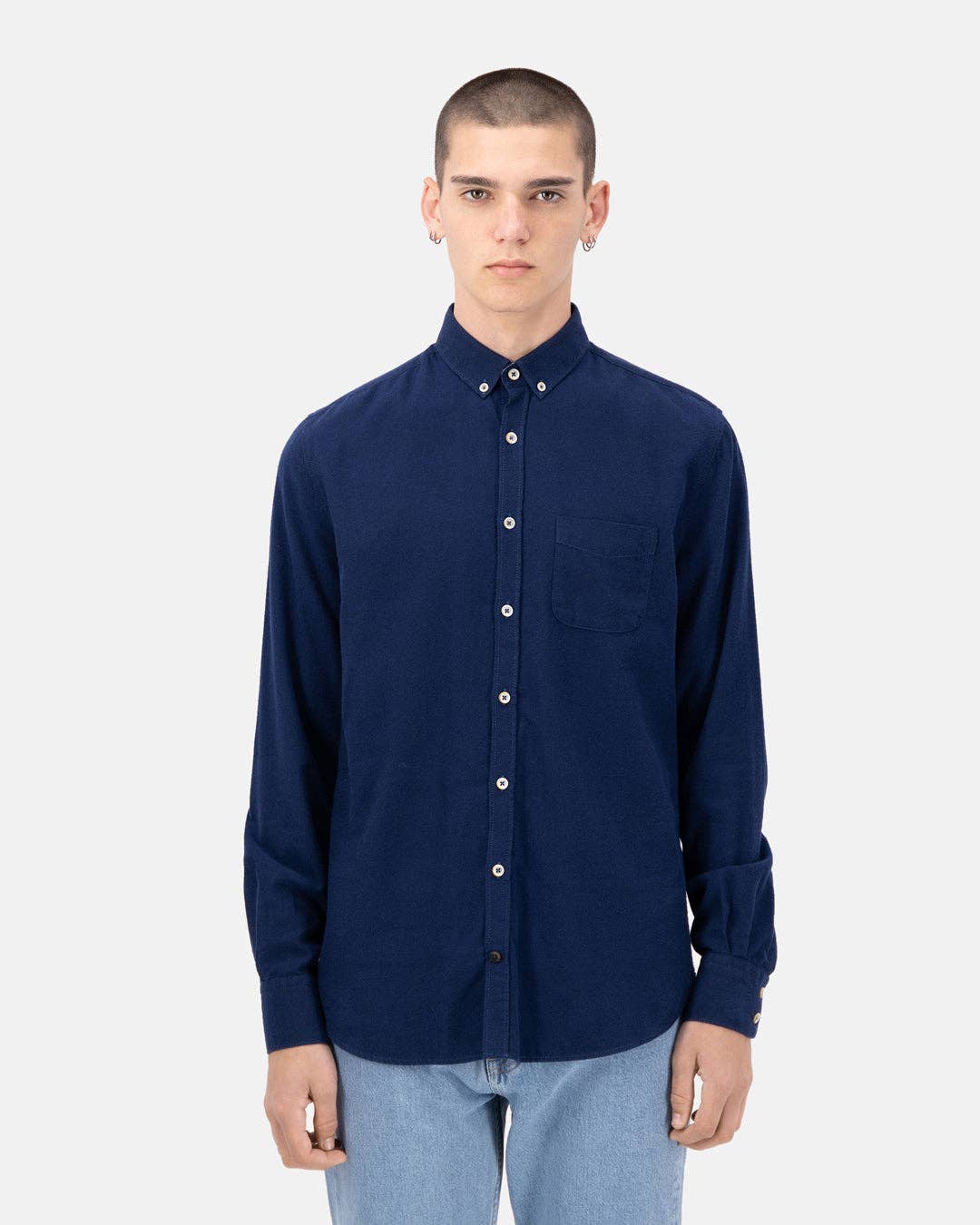 Navy Twill Shirt