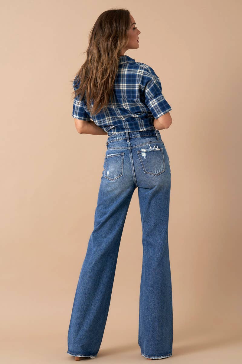 Relaxed Boot Cut Denim
