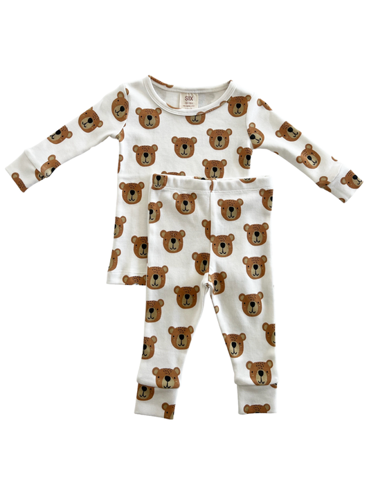 Kids Teddy Bear Pajama Set
