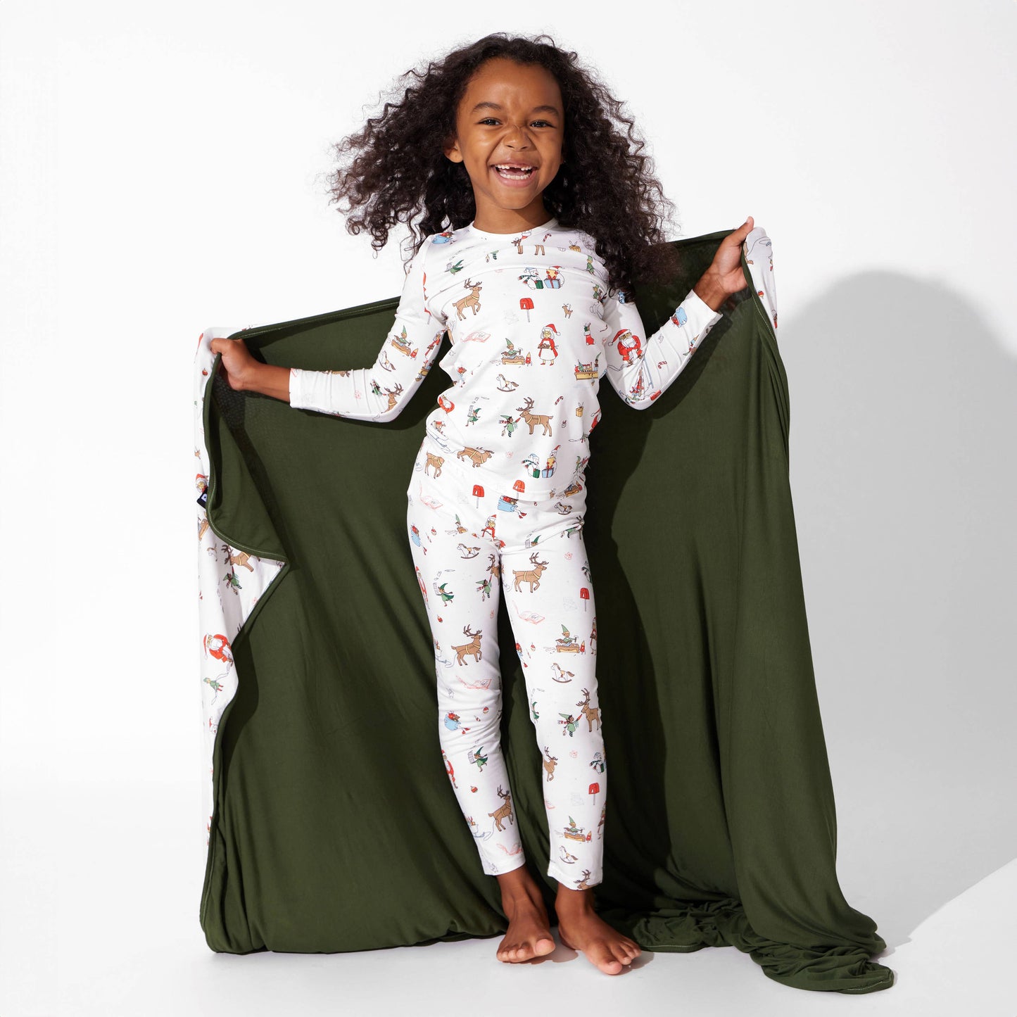 Kids Santa's Workshop Pajamas