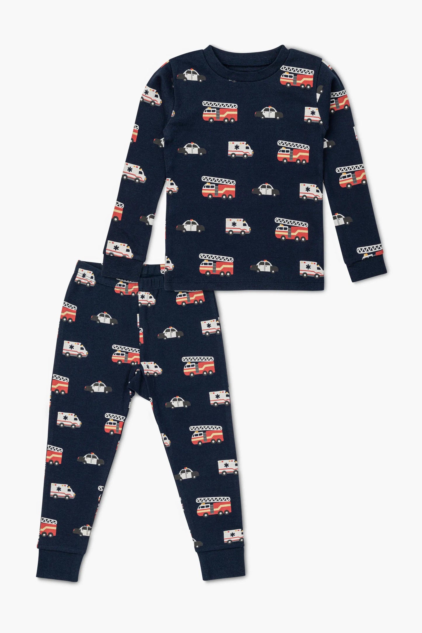 Kids Rescue Trucks Pajamas