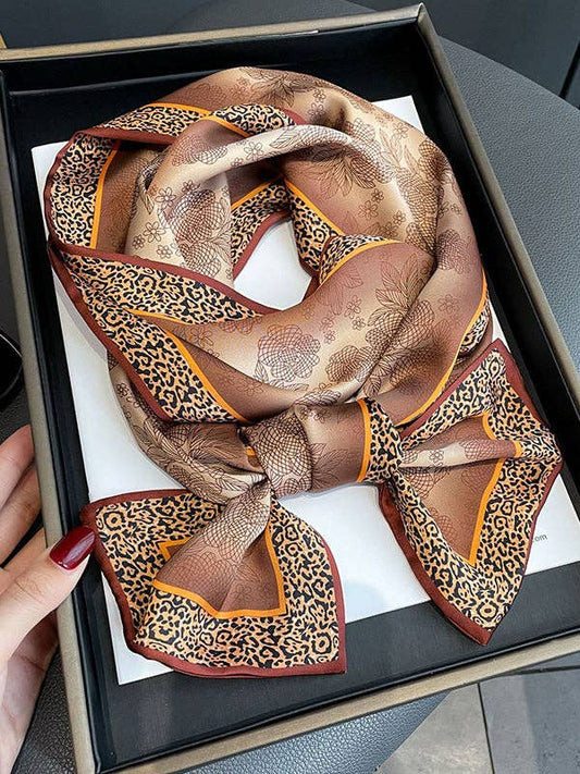 Leopard Print Scarf