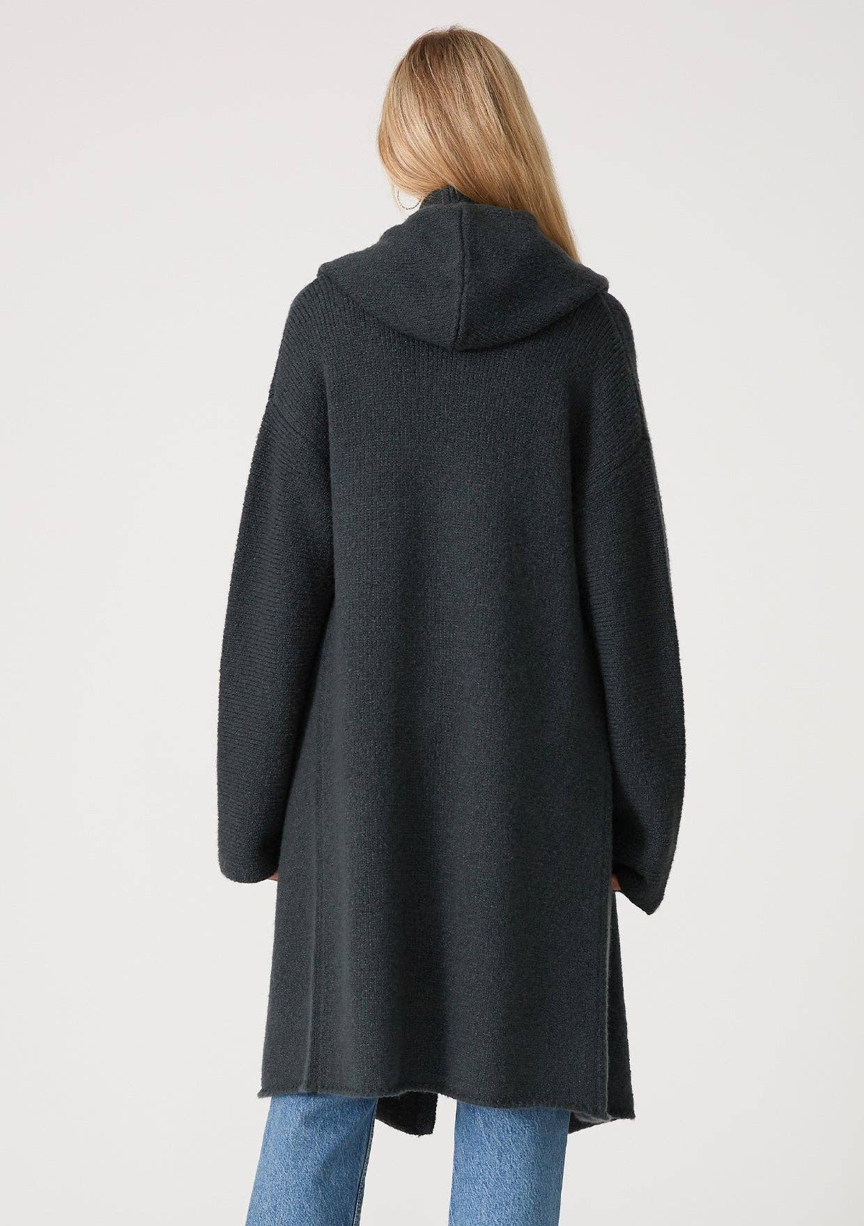 Oversized Hooded Cardigan