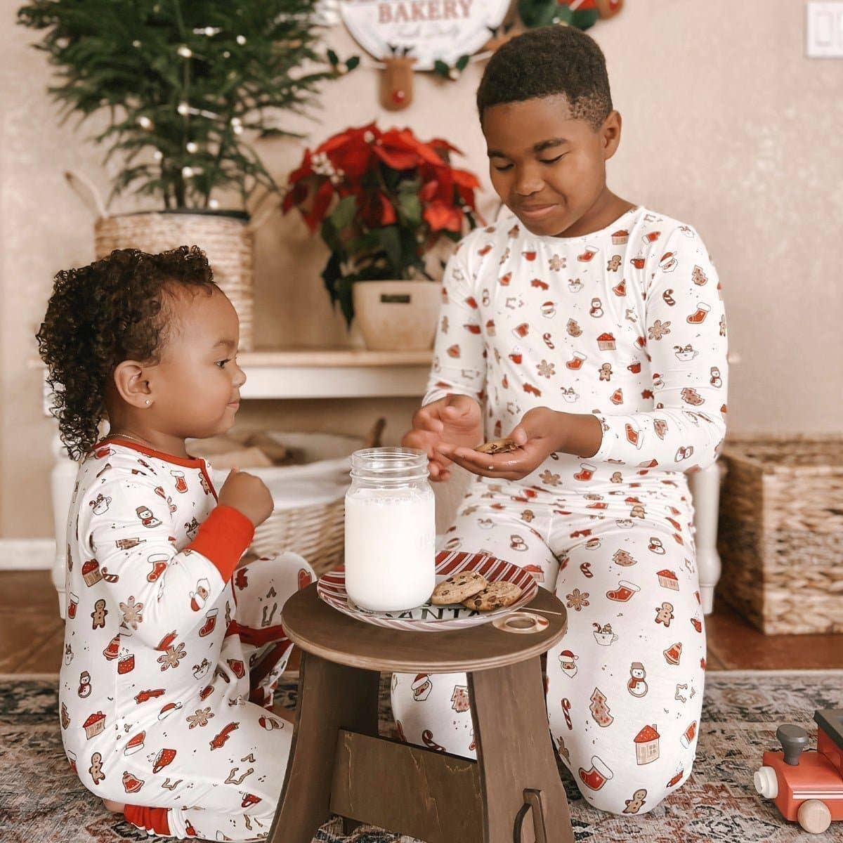 Kids Christmas Cookies Pajamas