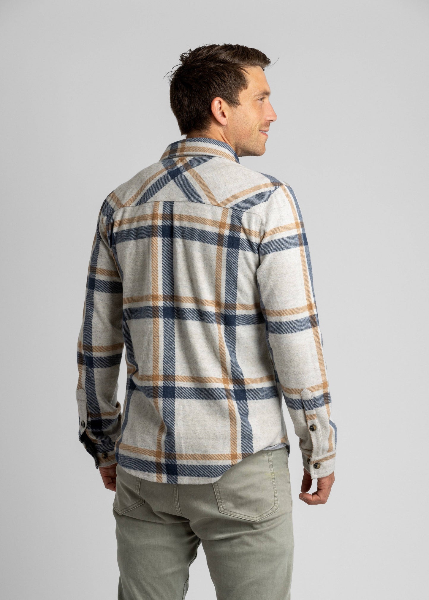 Men's Stretch Flannel Shirt