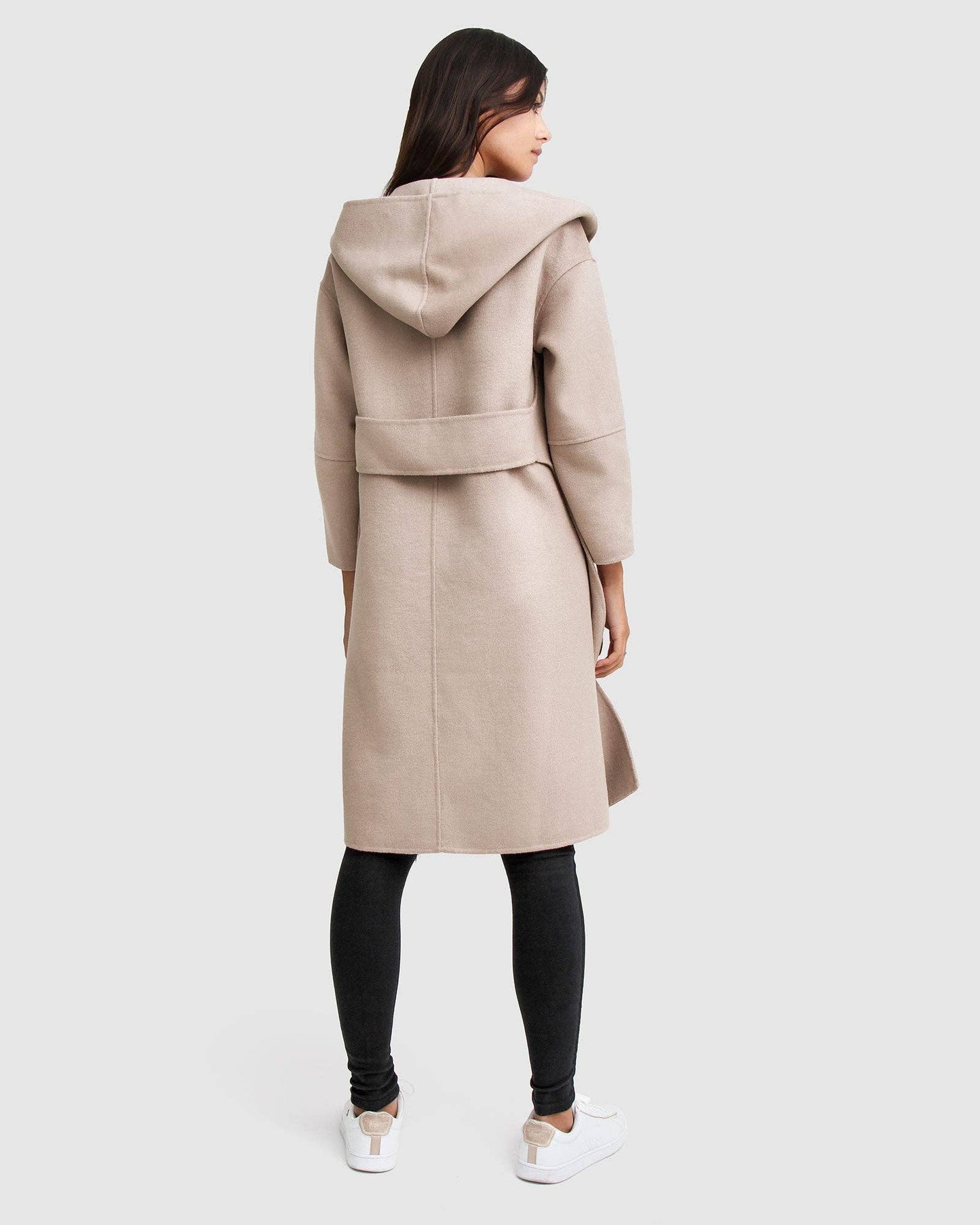 Australian Wool Coat - Sand