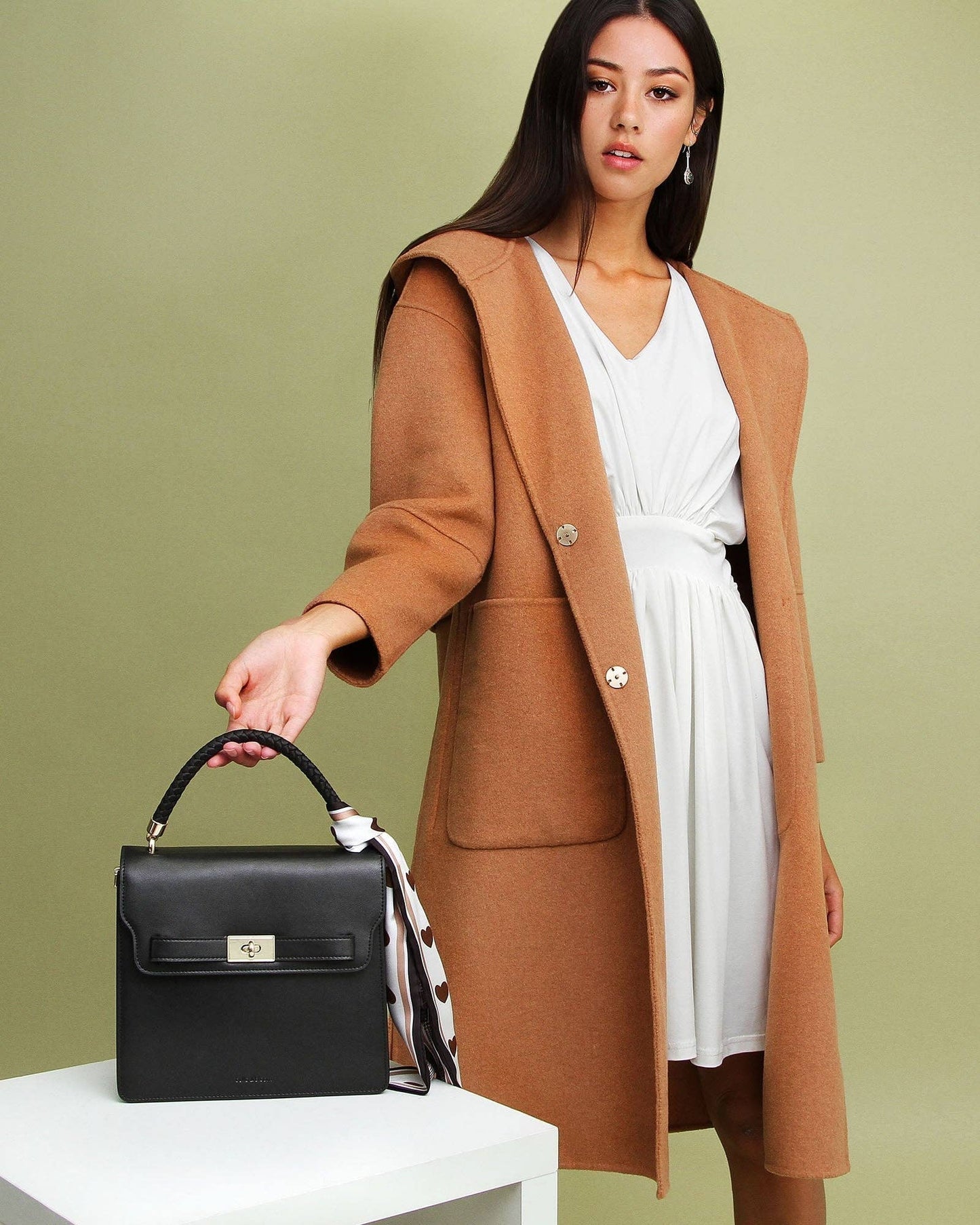 Australian Wool Coat - Camel