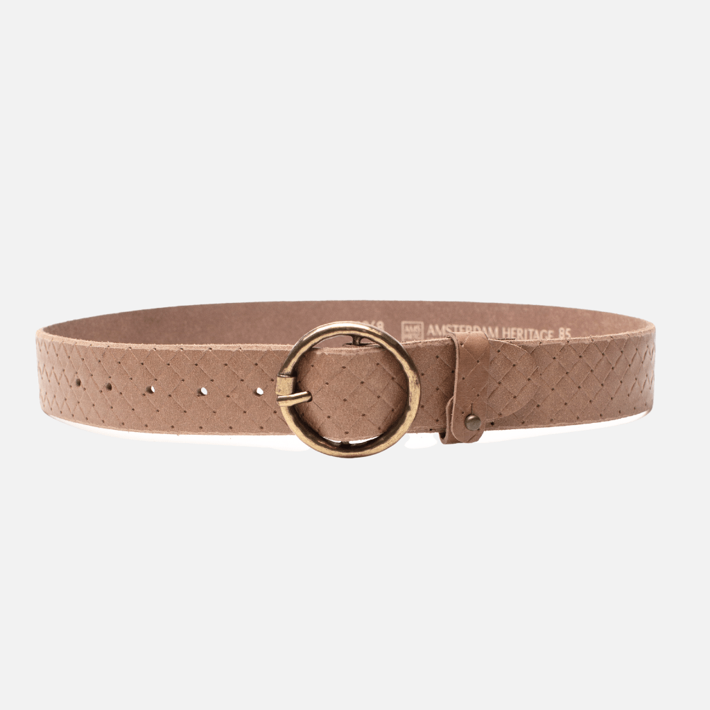 Zoya Braided Leather Belt