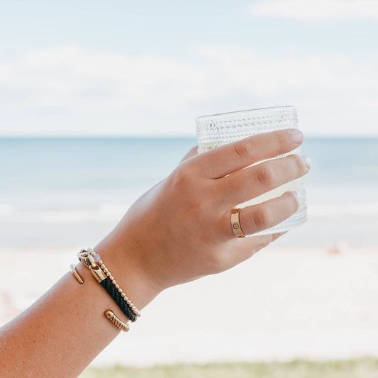 Nautical Slim Cuff Bracelet