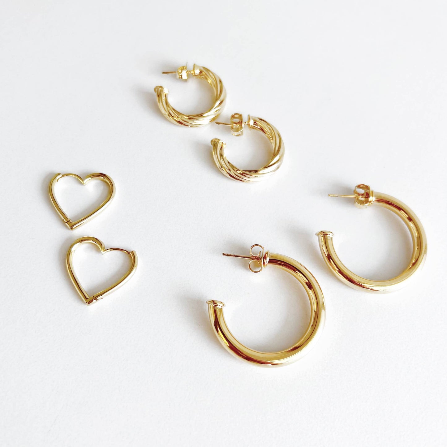 Love Heart Hoops