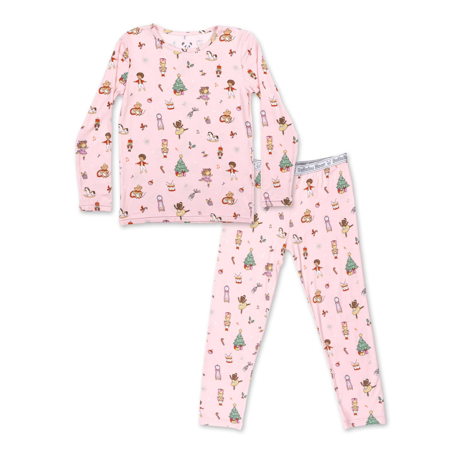 Kids Pink Nutcracker Pajamas