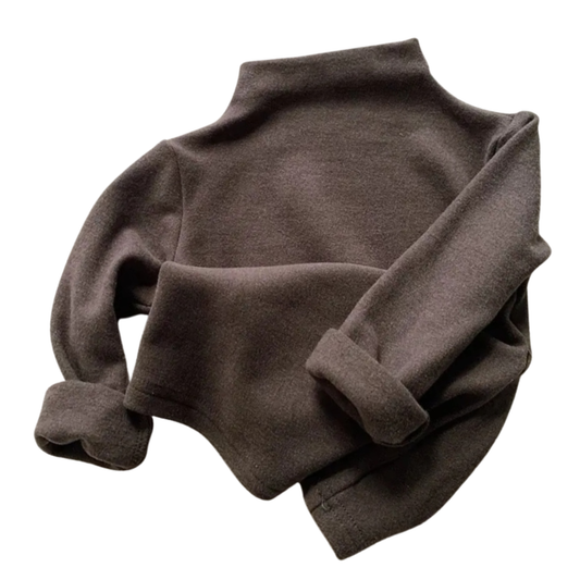 Kids Chocolate Turtleneck