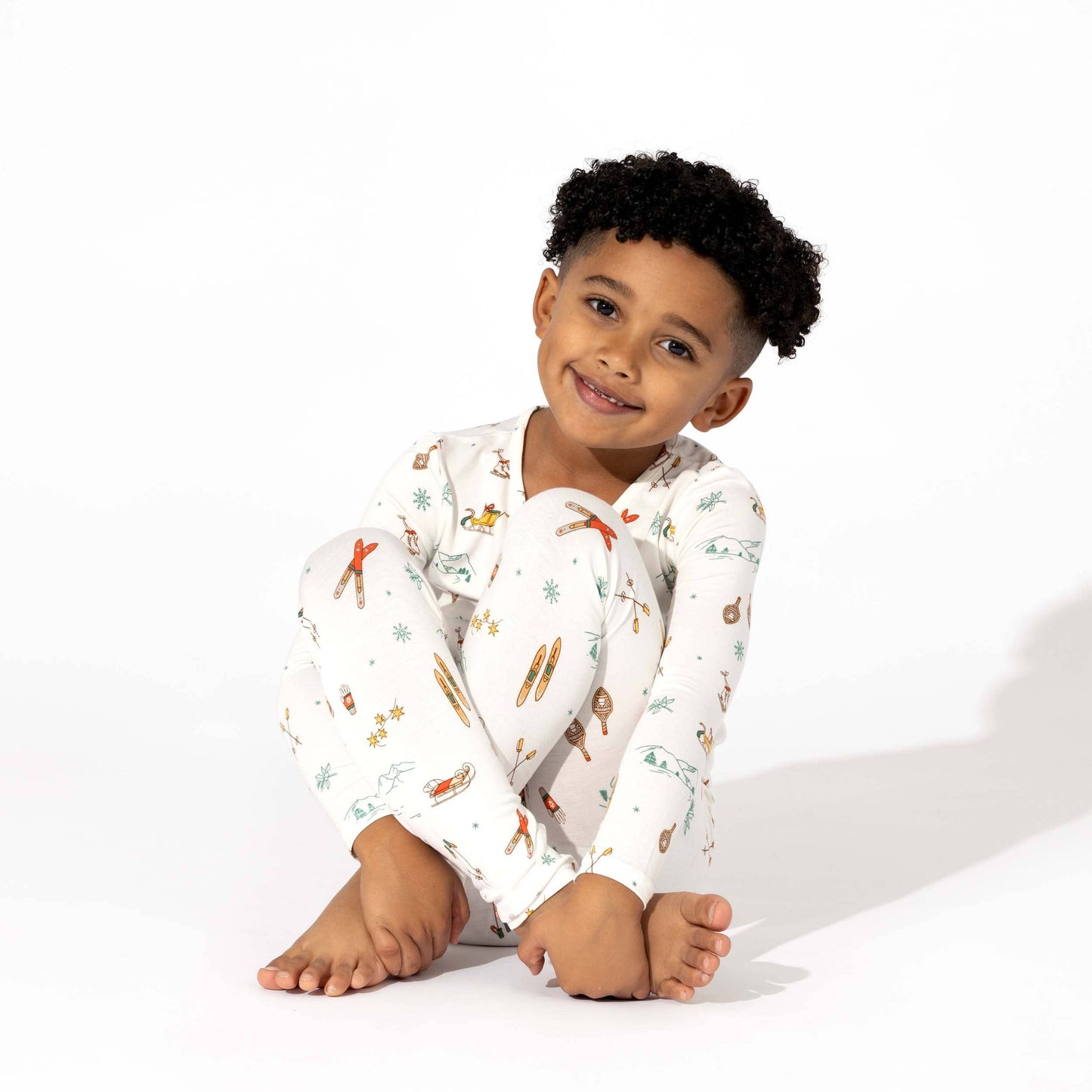 Kids Vintage Holiday Pajamas