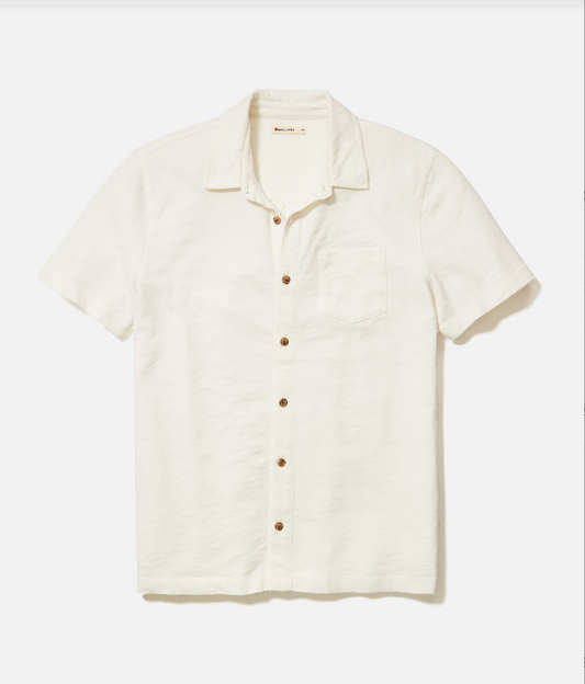 Marine Layer Mens Vintage Heavy Slub Button Down