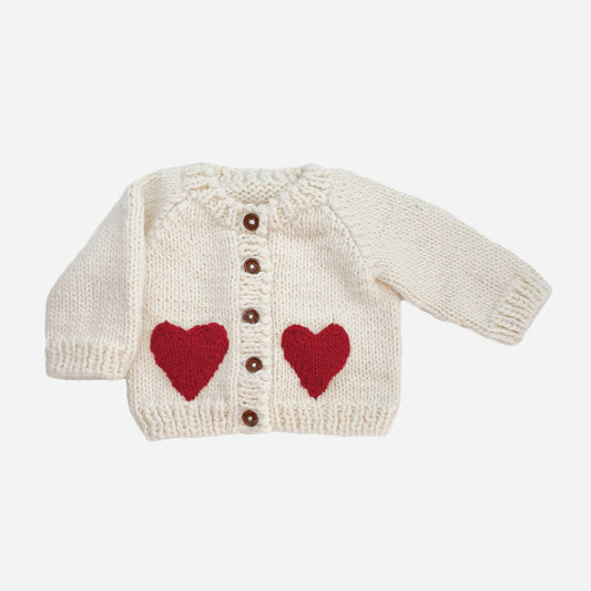 Kids Heart Cardigan