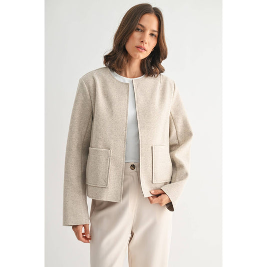 Wool Crop Jacket