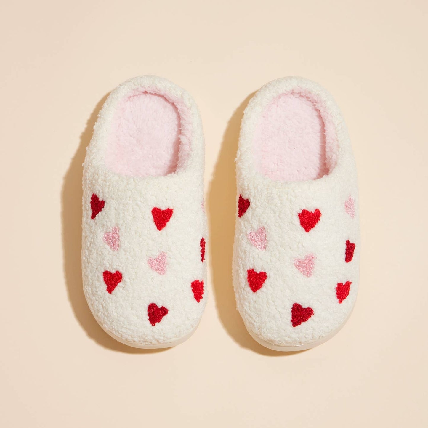 Kids Heart Slippers