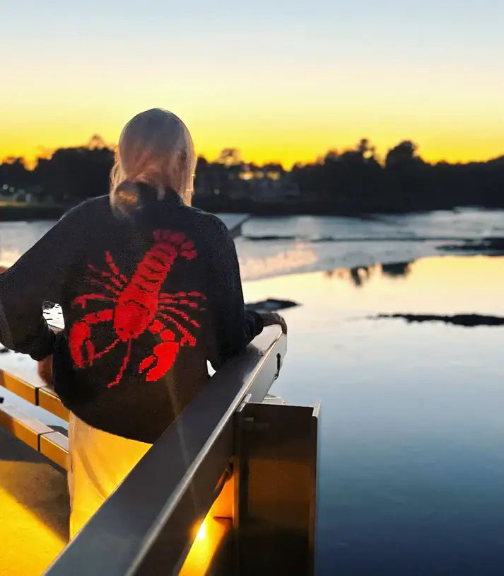 Chunky Lobster Cardigan