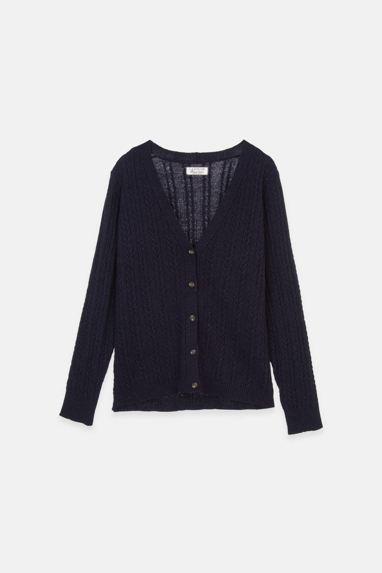 Navy Knit Cardigan