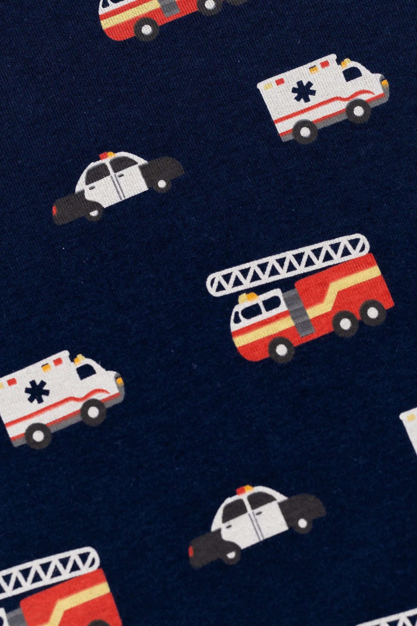 Kids Rescue Trucks Pajamas