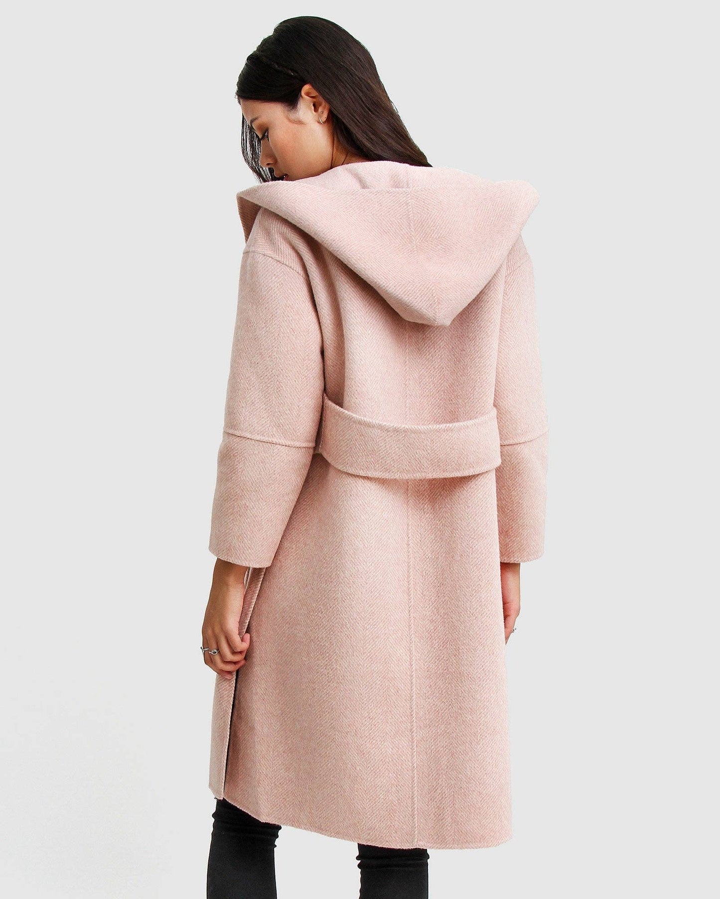 Australian Wool Coat - Pink